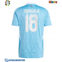 Fotballdrakt Herre Belgia Orel Mangala #18 Bortedrakt EM 2024 Kortermet